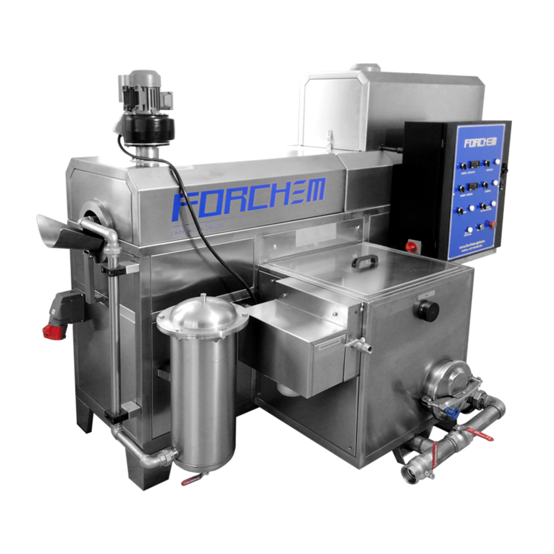Průmyslová bubnová myčka FORCHEM DM 40-250-1B