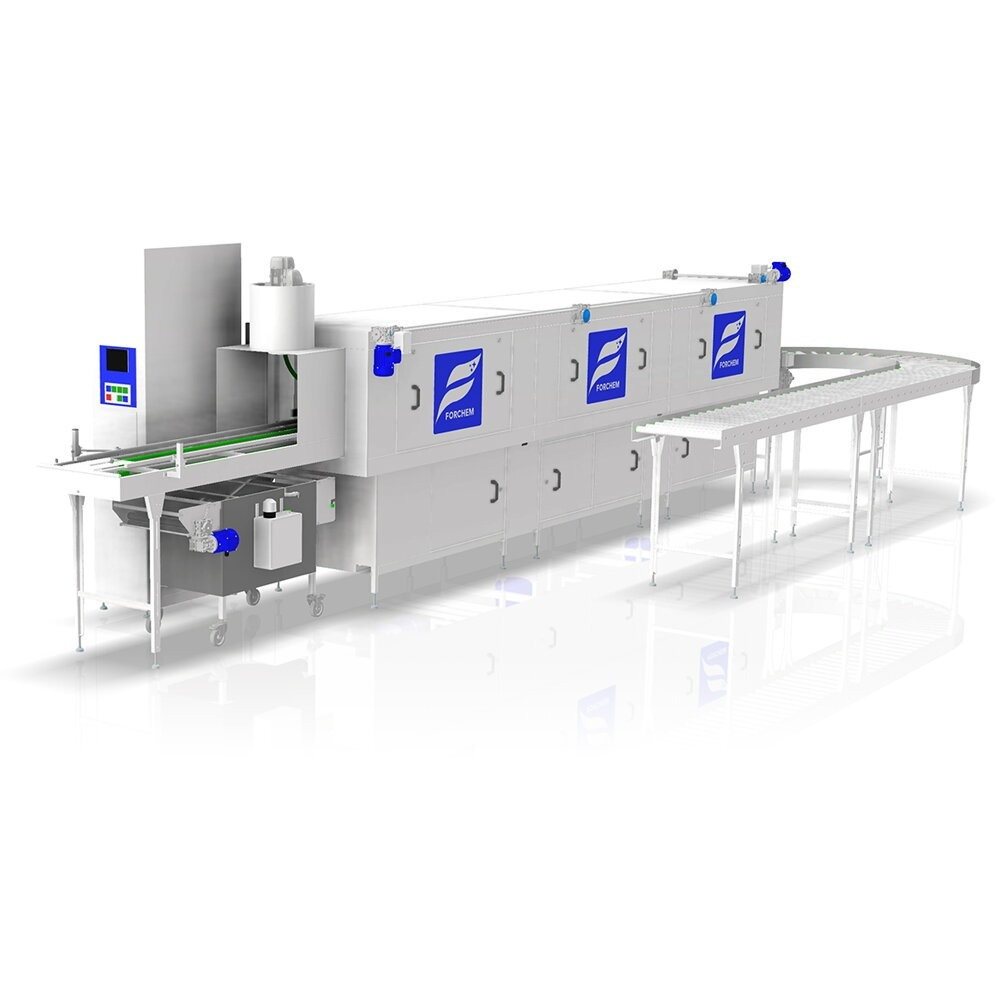 Myčky přepravek a dílů